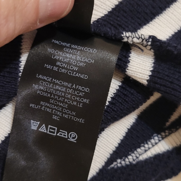 Maeve by ANTHROPOLOGY Beautiful nautical look sleeveless top (a74) - Picture 4 of 5